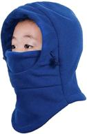 🧤 triwonder fleece balaclava weather toddlers boys' cold weather accessories logo