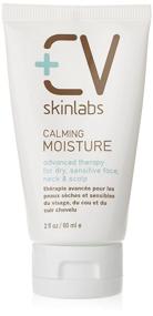 img 4 attached to 💦 CV Skinlabs Soothing Moisturizer for Face, Neck & Scalp - 2 fluid ounces