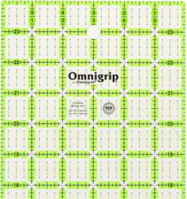 img 2 attached to Omnigrip 6 Inch By 24 Inch Non Slip Quilters Ruler