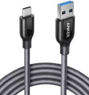 🔌 anker usb-c кабель, powerline+ usb 3.0 кабель (3 фута), усиленная прочность, для samsung galaxy note 8, s8, s8+, s9, s10, sony xz, lg v20 g5 g6, htc 10, xiaomi 5 и других. логотип