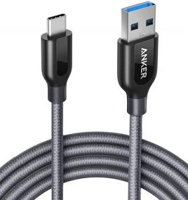 img 4 attached to 🔌 Anker USB-C кабель, PowerLine+ USB 3.0 кабель (3 фута), усиленная прочность, для Samsung Galaxy Note 8, S8, S8+, S9, S10, Sony XZ, LG V20 G5 G6, HTC 10, Xiaomi 5 и других.