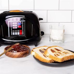 img 2 attached to 🍞 Star Wars Darth Vader 2-Slice Toaster by Uncanny Brands - Toast with Vader's Iconic Mask