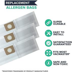 img 3 attached to High-Quality Crucial Replacements for Vacmaster VF408 - Compatible and Reliable