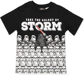 img 4 attached to Boys' Cotton T-Shirt: LEGO Stormtroopers Sleeve Clothing