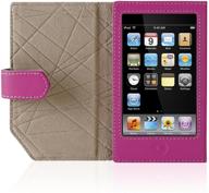 📱 pink leather folio case for ipod touch 2g, 3g by belkin logo