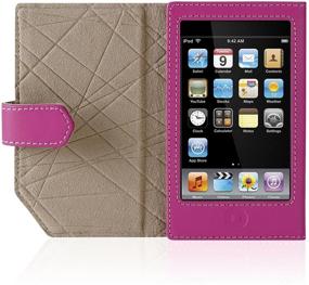 img 2 attached to 📱 Pink Leather Folio Case for iPod touch 2G, 3G by Belkin