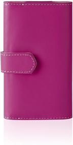 img 1 attached to 📱 Pink Leather Folio Case for iPod touch 2G, 3G by Belkin