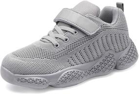 img 4 attached to 👟 Breathable and Lightweight Athletic Boys' Shoes: Casbeam Sneakers