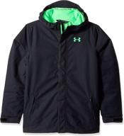 🧥 stay warm and protected with under armour teen-boy's storm powerline insulated logo