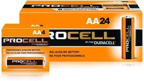 img 2 attached to 🔋 Durable Duracell Procell AA 24 Pack PC1500BKD09 - Long-lasting Power!