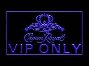 img 3 attached to 👑 Crown Royal Whiskey Exclusive VIP LED Light Sign