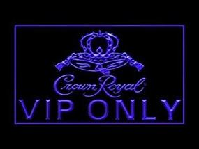 img 2 attached to 👑 Crown Royal Whiskey Exclusive VIP LED Light Sign