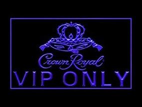 img 1 attached to 👑 Crown Royal Whiskey Exclusive VIP LED Light Sign