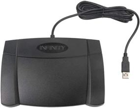 img 4 attached to 🖲️ USB Foot Pedal Control with Computer Plug In - Executive Communication Systems Infinity 3, One Unit