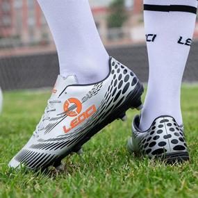 img 1 attached to MFSH Performance Football Boots: Firm Ground Outdoor/Indoor Soccer Cleats for Men and Women