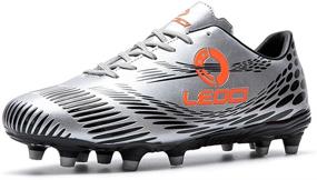 img 3 attached to MFSH Performance Football Boots: Firm Ground Outdoor/Indoor Soccer Cleats for Men and Women