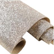 🍾 champagne glitter wallpaper - peel and stick roll for sparkling decor - self-adhesive craft fabric (17.4in x 16.4ft) - one roll logo