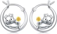 sliacete серьги sterling sunflower animals логотип