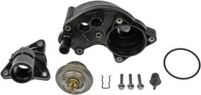 img 3 attached to Dorman 902-860 Engine Coolant Thermostat Housing Assembly for Ford/Mercury Models - Black Finish