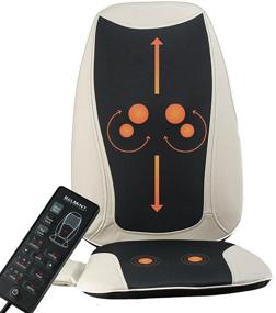 img 4 attached to Shiatsu Chair Massager Heat Vibration
