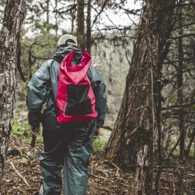 img 1 attached to 🐸 Frogg Toggs FTX Gear Waterproof Backpack with PVC Tarpaulin & Coolant Insert Bag
