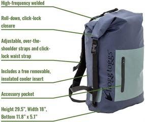 img 2 attached to 🐸 Frogg Toggs FTX Gear Waterproof Backpack with PVC Tarpaulin & Coolant Insert Bag