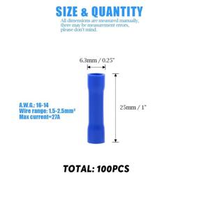 img 3 attached to 🔌 Glarks Electrical Insulated Terminals Connectors: Ideal Solution for Industrial Wiring & Connecting