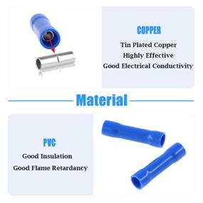 img 2 attached to 🔌 Glarks Electrical Insulated Terminals Connectors: Ideal Solution for Industrial Wiring & Connecting