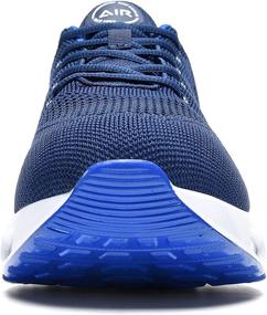 img 1 attached to 👟 PaSick Men's Air Running Shoes: Lightweight Knitting Sneakers for Tennis, Jogging, Gym & Fashion