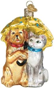 img 4 attached to 🎄 Charming Old World Christmas Glass Blown Ornaments - Perfect for Pet Lovers; Featuring Cats and Dogs for Your Christmas Tree