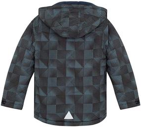 img 3 attached to ❄️ Stay Warm and Stylish with SNOW DREAMS Quilted Thicken Outerwear for Boys' Jackets & Coats