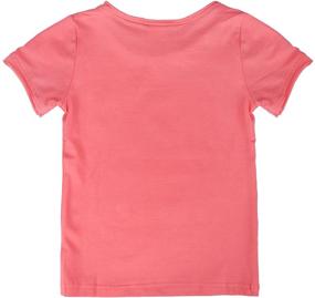 img 3 attached to JerrisApparel Little Crew Neck T Shirt Watermelon Girls' Clothing