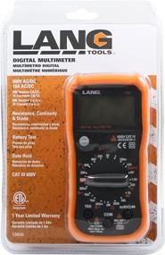 img 1 attached to Lang Tools 13809 Digital Multimeter