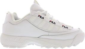 img 2 attached to 👟 Fila D Formation Synthetic White Trainers: Stylish Men's Fashion Sneakers