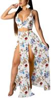 👗 aro lora women's printed two piece set - stylish women's clothing dresses logo