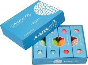 img 1 attached to 🏌️ Enhance Your Golfing Experience with KAEDE Fly Golf 2-Piece Mixed Colored Distance Golf Balls in 12 Vibrant Colors (One Dozen)