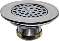 🚿 danco 10644 4.5-inch mobile home flat top shower drain strainer in chrome logo