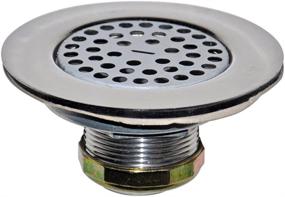 img 4 attached to 🚿 Danco 10644 4.5-inch Mobile Home Flat Top Shower Drain Strainer in Chrome