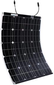 img 4 attached to 🌞 Winnewsun Bifacial Flexible Solar Panel 100W: High Efficiency & New Generation Solar Technology