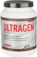 🍫 revitalize and replenish with first endurance ultragen recovery drink chocolate logo