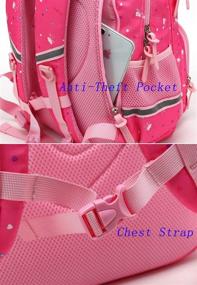 img 2 attached to Backpack Princess Elementary Bookbag Royalblue Backpacks