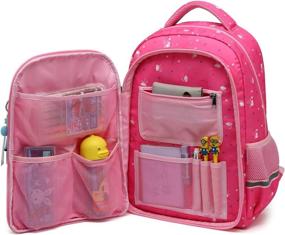 img 3 attached to Backpack Princess Elementary Bookbag Royalblue Backpacks