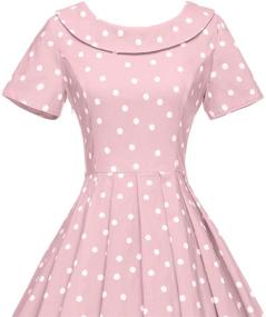 img 1 attached to GownTown Womens Vintage Dresses Hepburn Women's Clothing and Dresses