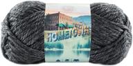 🧶 lion brand hometown yarn, chicago charcoal: affordable skein for knitting & crochet projects logo