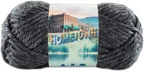 img 1 attached to 🧶 Пряжа Lion Brand Hometown, Чикагский уголь: доступный моток для вязания и вязания крючком проектов