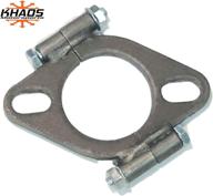 🚗 enhance your vehicle's performance with 2" inch exhaust flange flat oval split repair replacement by khaos motorsports logo