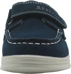 img 3 attached to Apakowa Casual Toddler Little Boys Loafers Shoes
