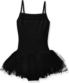 img 2 attached to Capezio Ruffle Yoke Tutu Dress Girls' Clothing for Dresses