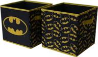 🦇 idea nuova batman storage cube set, black - pack of 2, model nk371779 logo