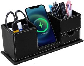 img 4 attached to EZ Winpow Wireless Charger Organizer Charging